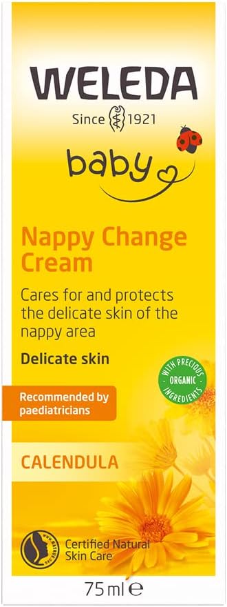 WELEDA Calendula Baby Nappy Change Cream 75ml - Natural Sensitive Skin Australia